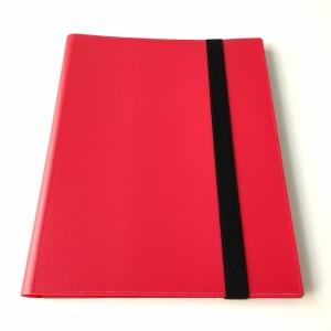 Sběratelská portfolia 9-kapesních červených herních karet Alba pořadače pro standardní karty